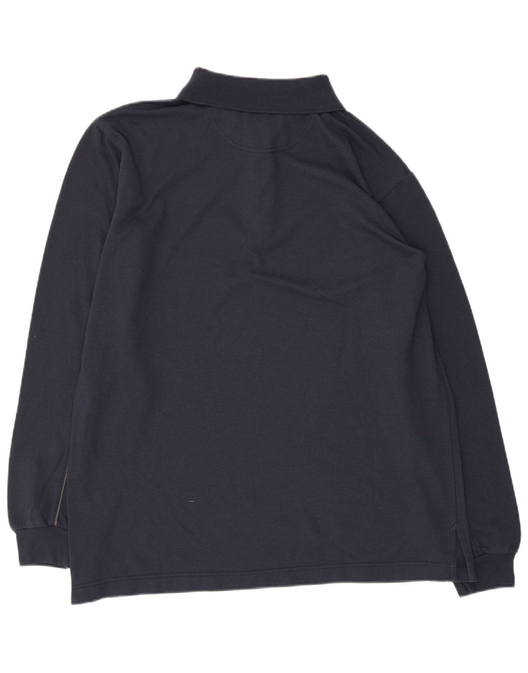 HELLY HANSEN Ανδρικό μακρυμάνικο πουκάμισο πόλο με φερμουάρ, μεσαίο μπλε βαμβακερό