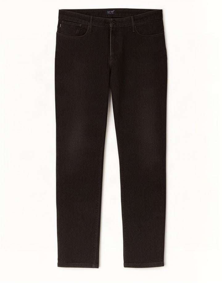 Armani Ανδρικό Slim Jeans W36 L30 Μαύρο βαμβακερό