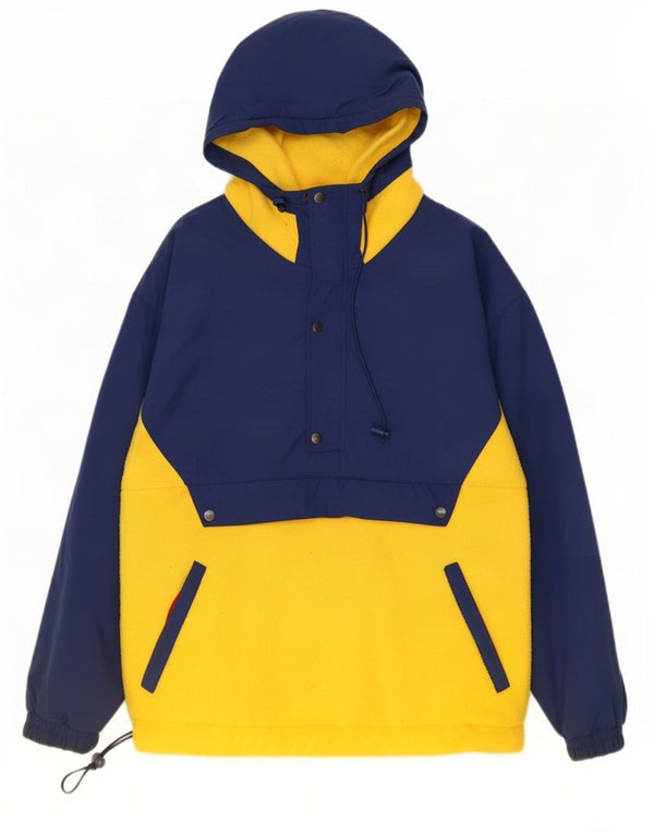 Gap Ανδρικό μπουφάν Anorak UK 40 Large Blue Colorblock Nylon