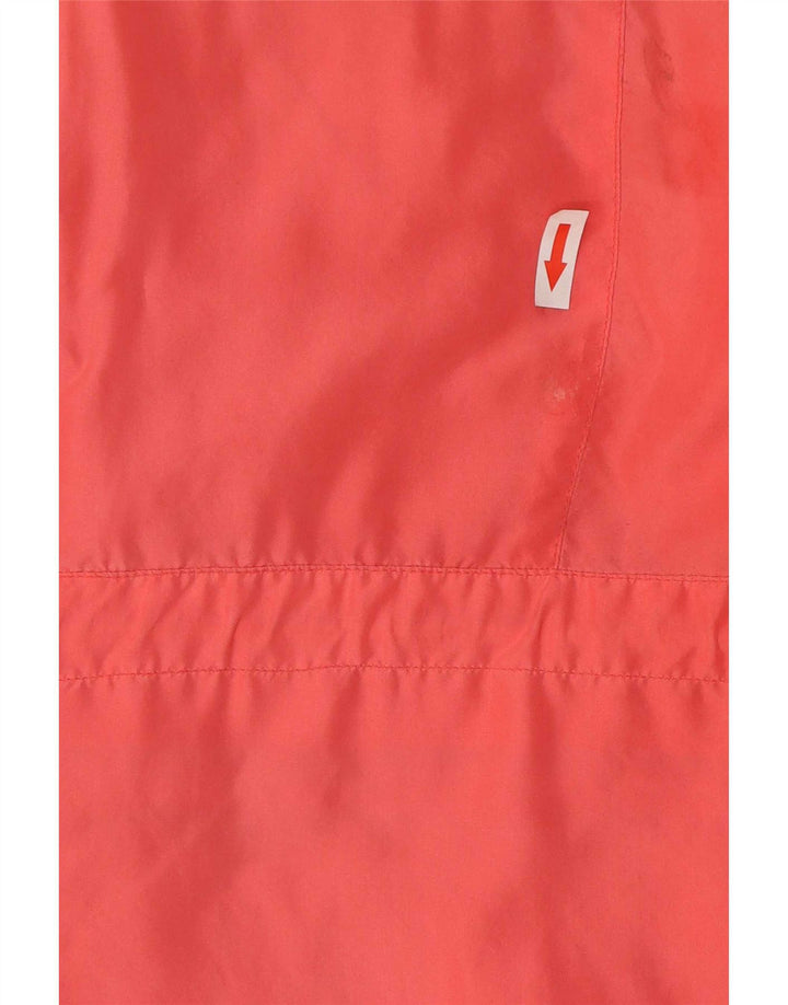 Vintage γυναικείο τζάκετ αντιανεμικό UK 18 XL Pink Silk