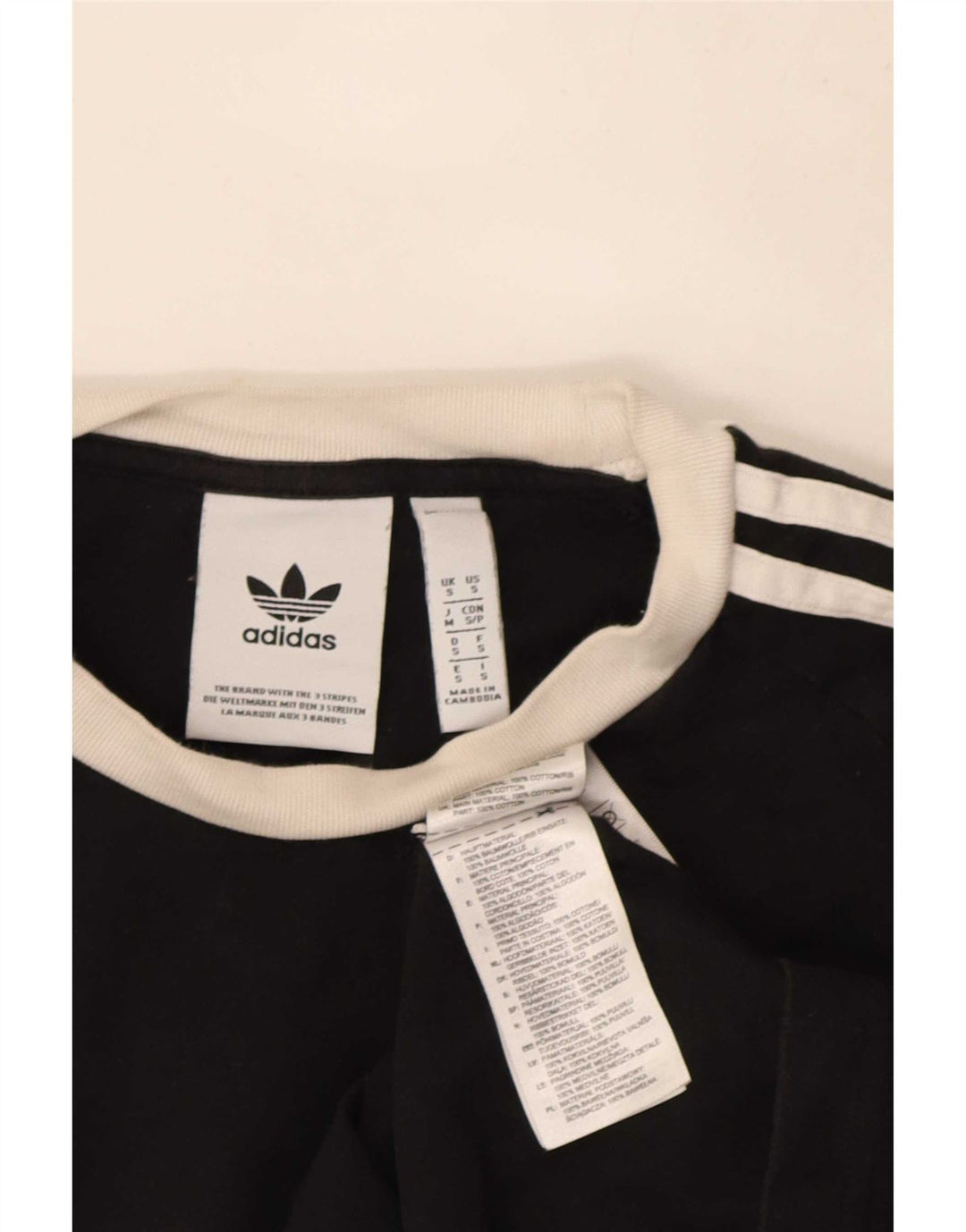 Ανδρικό T-Shirt Adidas Top Μικρό μαύρο βαμβακερό