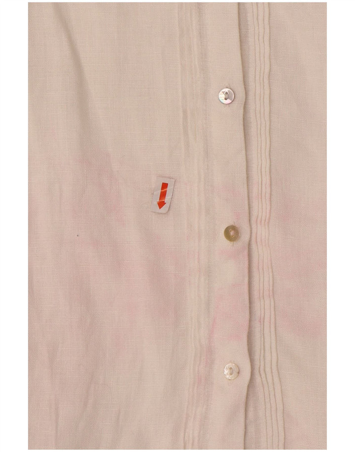 Zara Γυναικείο πουκάμισο Μπλούζα UK 18 XL Λευκό