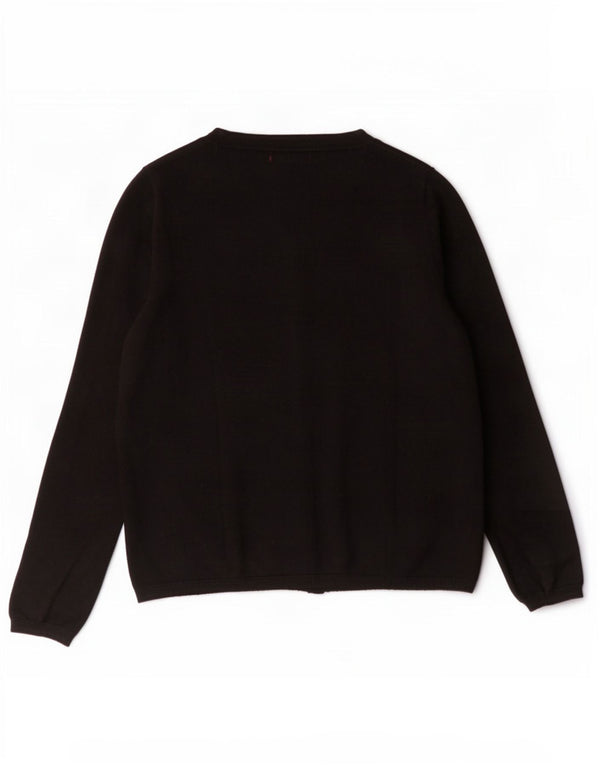 Γυναικείο πουλόβερ Guess Cardigan UK 12 Medium Black Viscose