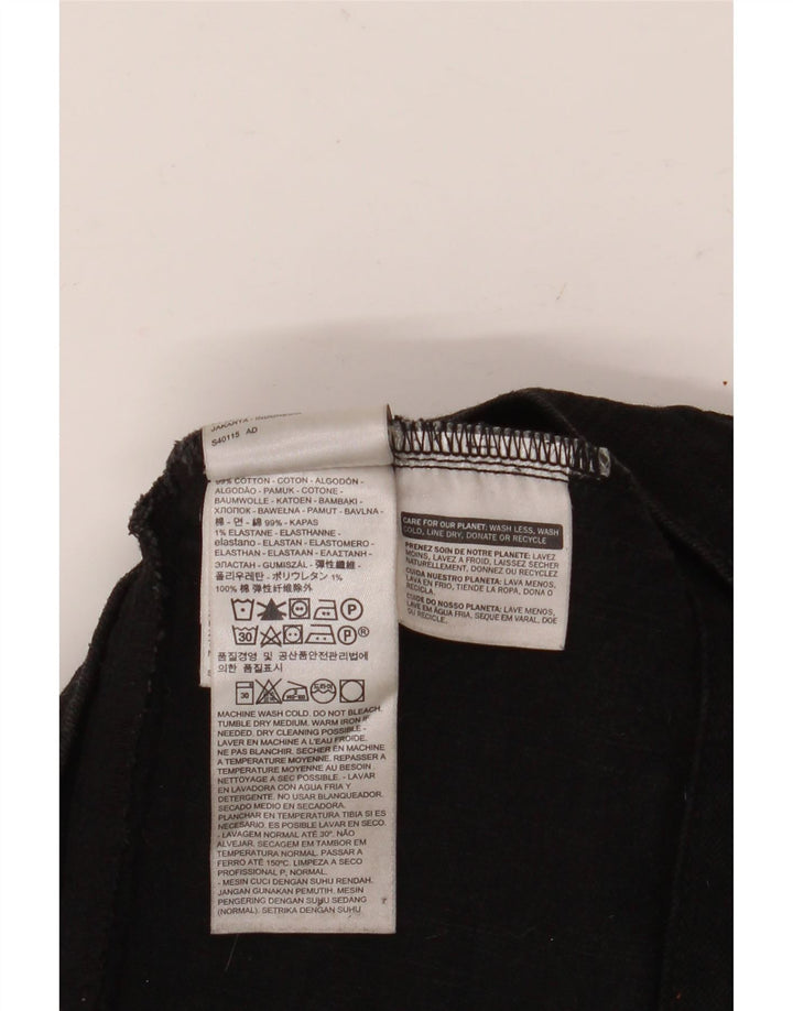 Γυναικείο τζιν μπουφάν Levi's UK 14 μεσαίο μαύρο βαμβακερό