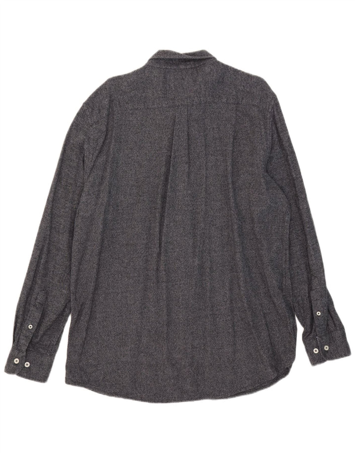Ανδρικό πουκάμισο Crew Clothing 2XL Γκρι βαμβακερό