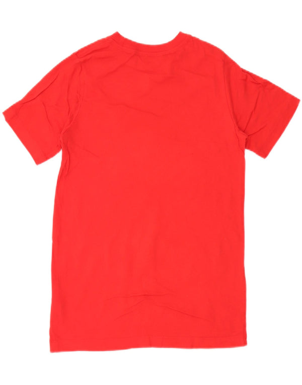 Μπλουζάκι Nike Boys Graphic T-shirt 12-13 ετών, μεγάλο κόκκινο βαμβακερό