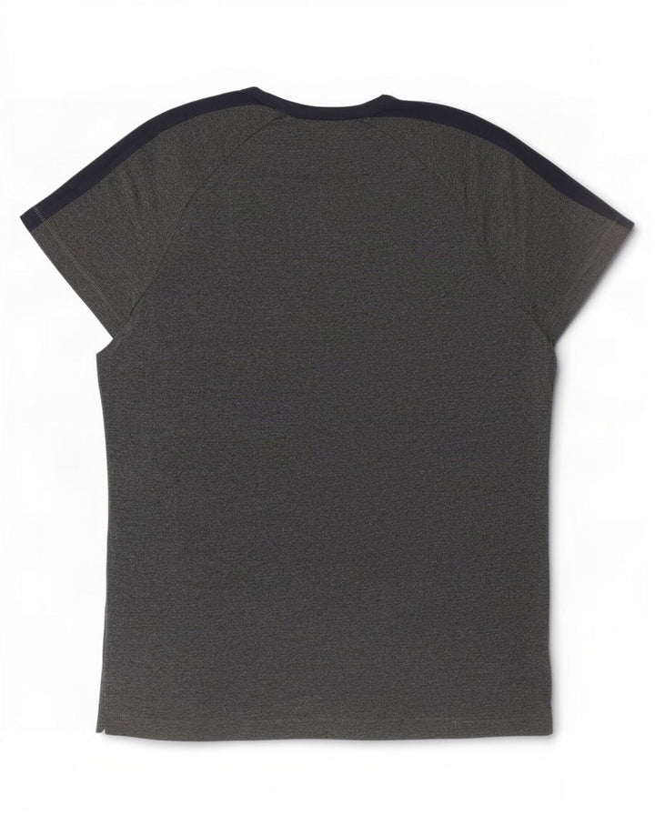 Ανδρικό T-Shirt French Connection Top XL Grey Colourblock Βαμβακερό