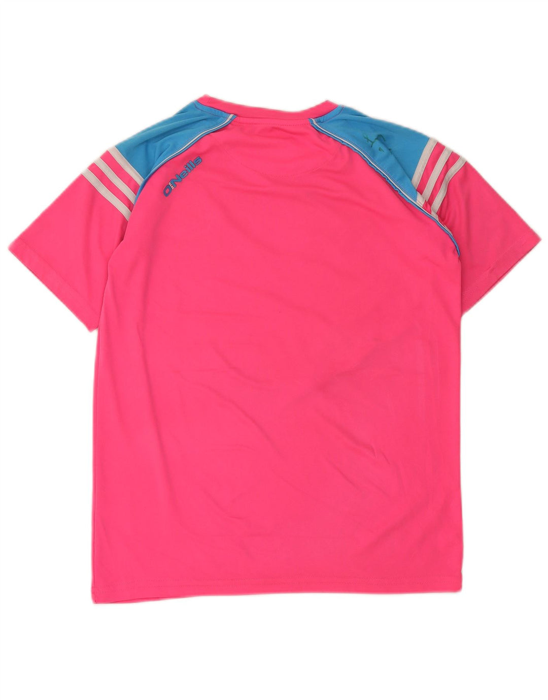O'NEILL Boys Graphic T-Shirt Top 12-13 Years Pink Colourblock Polyester