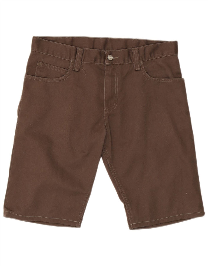 Ανδρικό σορτς Carhartt casual W32 μεσαίο καφέ πολυεστέρας