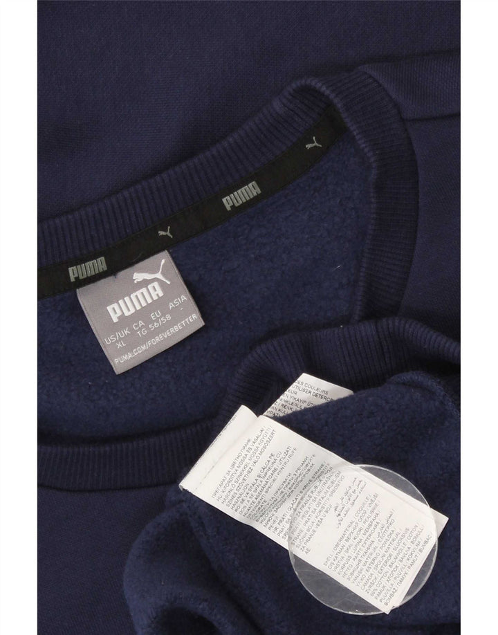 Ανδρικό φούτερ Puma Jumper XL Navy Blue Cotton