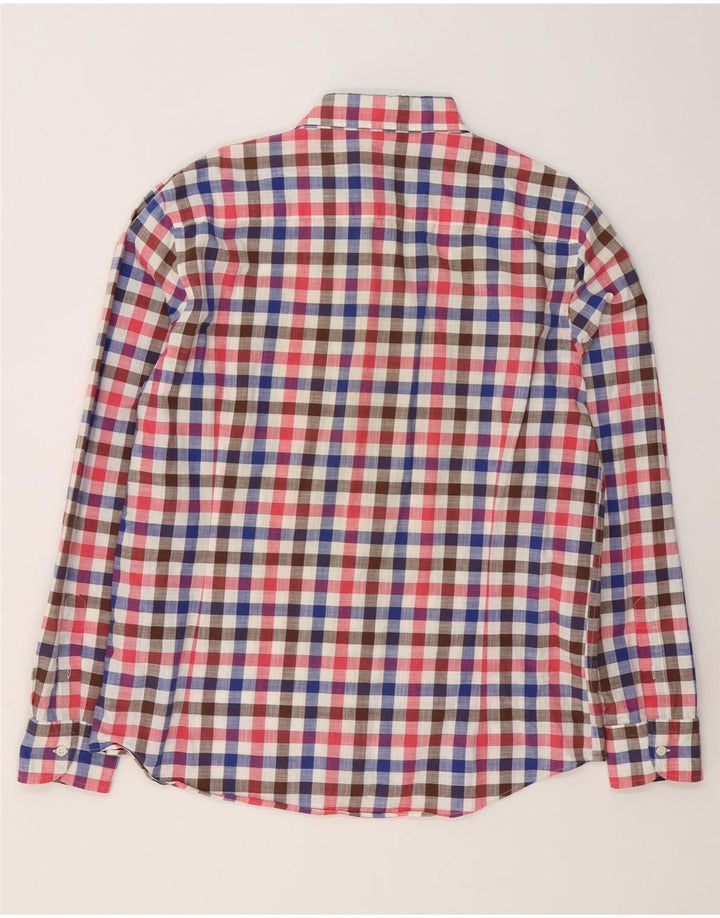 Ανδρικό πουκάμισο Massimo Dutti XL Πολύχρωμο Check