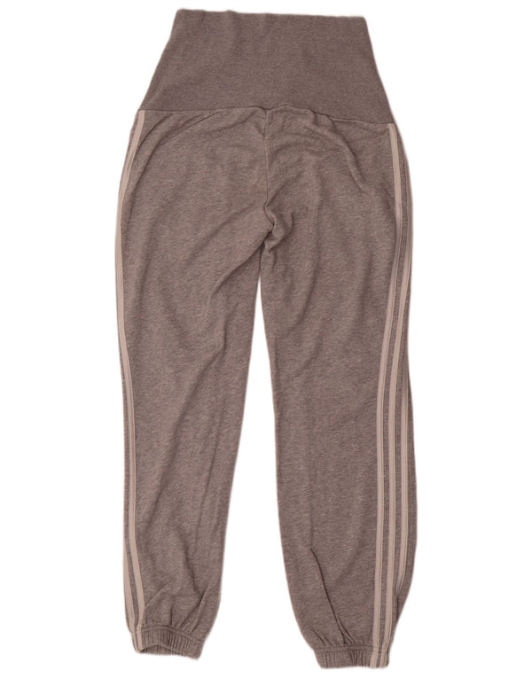 Γυναικεία αθλητική φόρμα Adidas Παντελόνι Joggers UK 8/10 Μικρό βαμβακερό γκρι φλιτζάνι