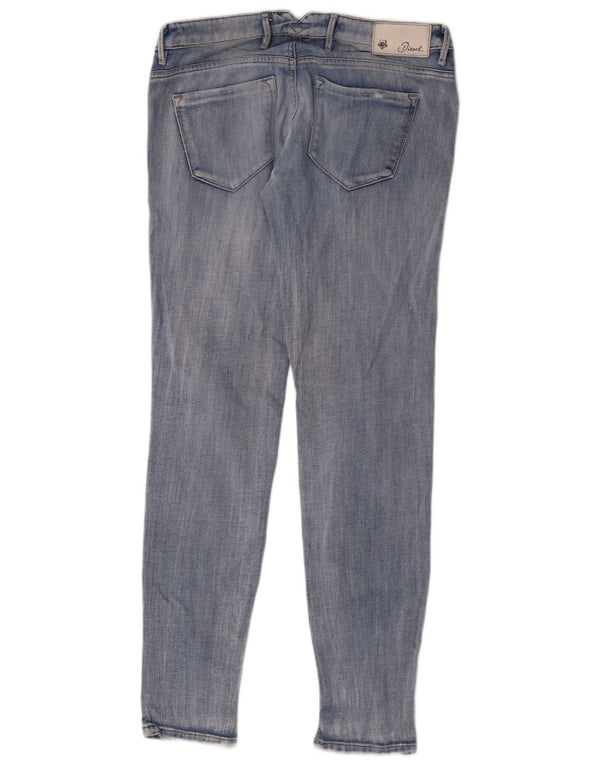 Diesel Womens Cherick Tapered Slim Jeans W29 L32 Blue Cotton