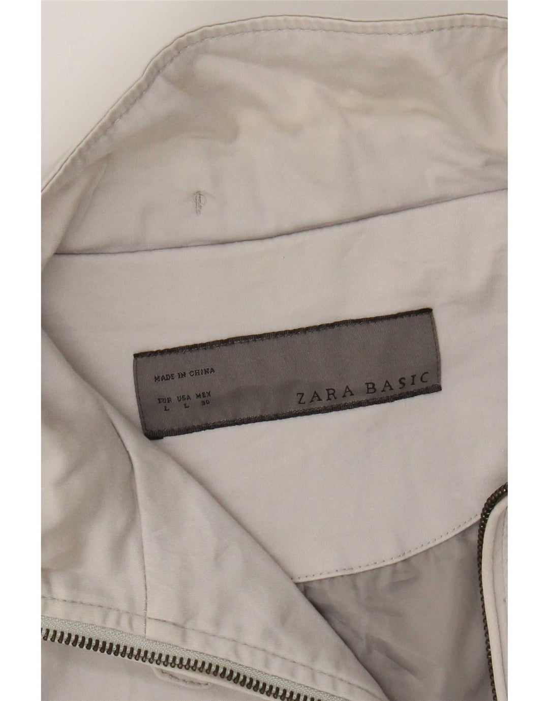 Zara Γυναικείο Utility Jacket UK 14 Large Beige