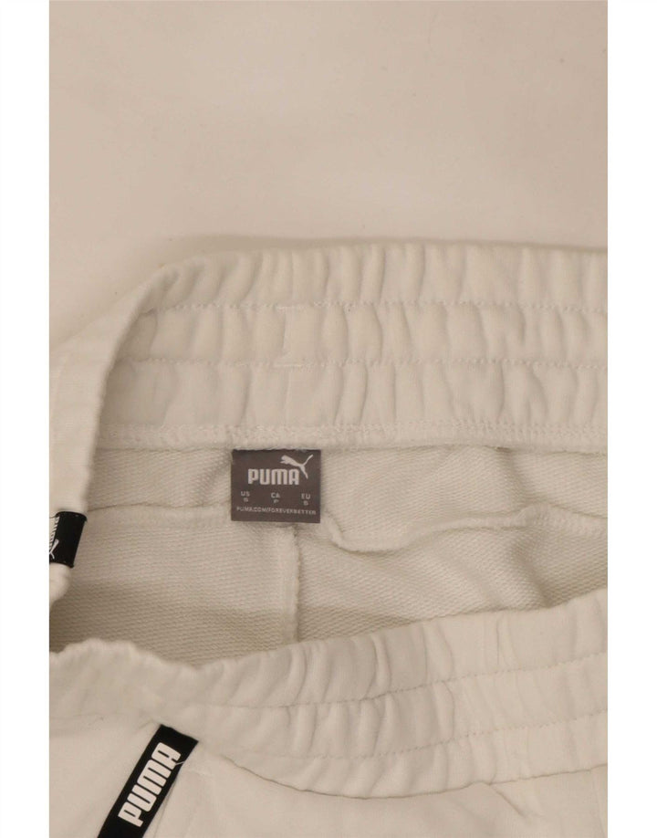 Γυναικείο γραφικό αθλητικό σορτς Puma UK 10 Small White