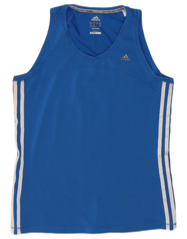 Adidas Γυναικείο γιλέκο Climacool Top UK 16/18 Large Blue Polyester