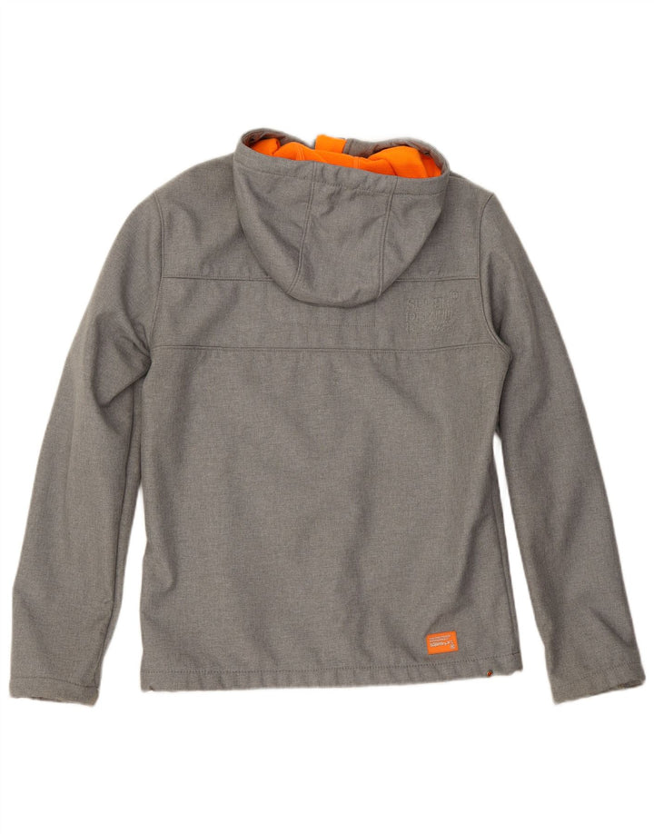 Superdry Ανδρικό Μπουφάν Windtrekker Graphic Windbreaker UK 38 Medium Grey