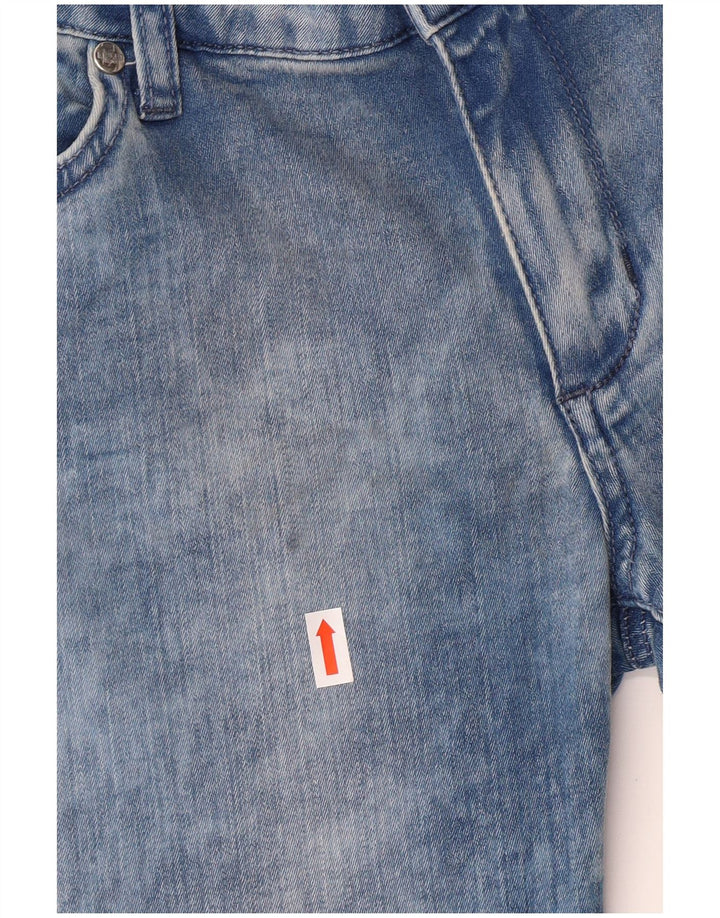 Liu Jo Womens Acid Wash Slim Jeans W30 L25 Μπλε βαμβακερό