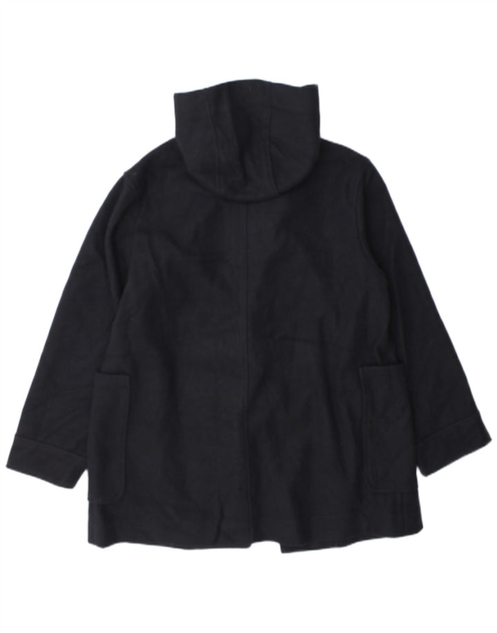 Παλτό Zara Girls Hooded Double Breasted 13-14 Years Navy Blue Polyester