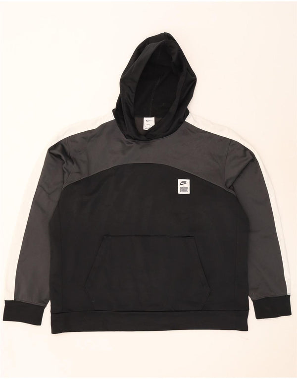 Nike ανδρικό Therma-Fit Hoodie Jumper XL Black Colorblock Πολυεστέρας