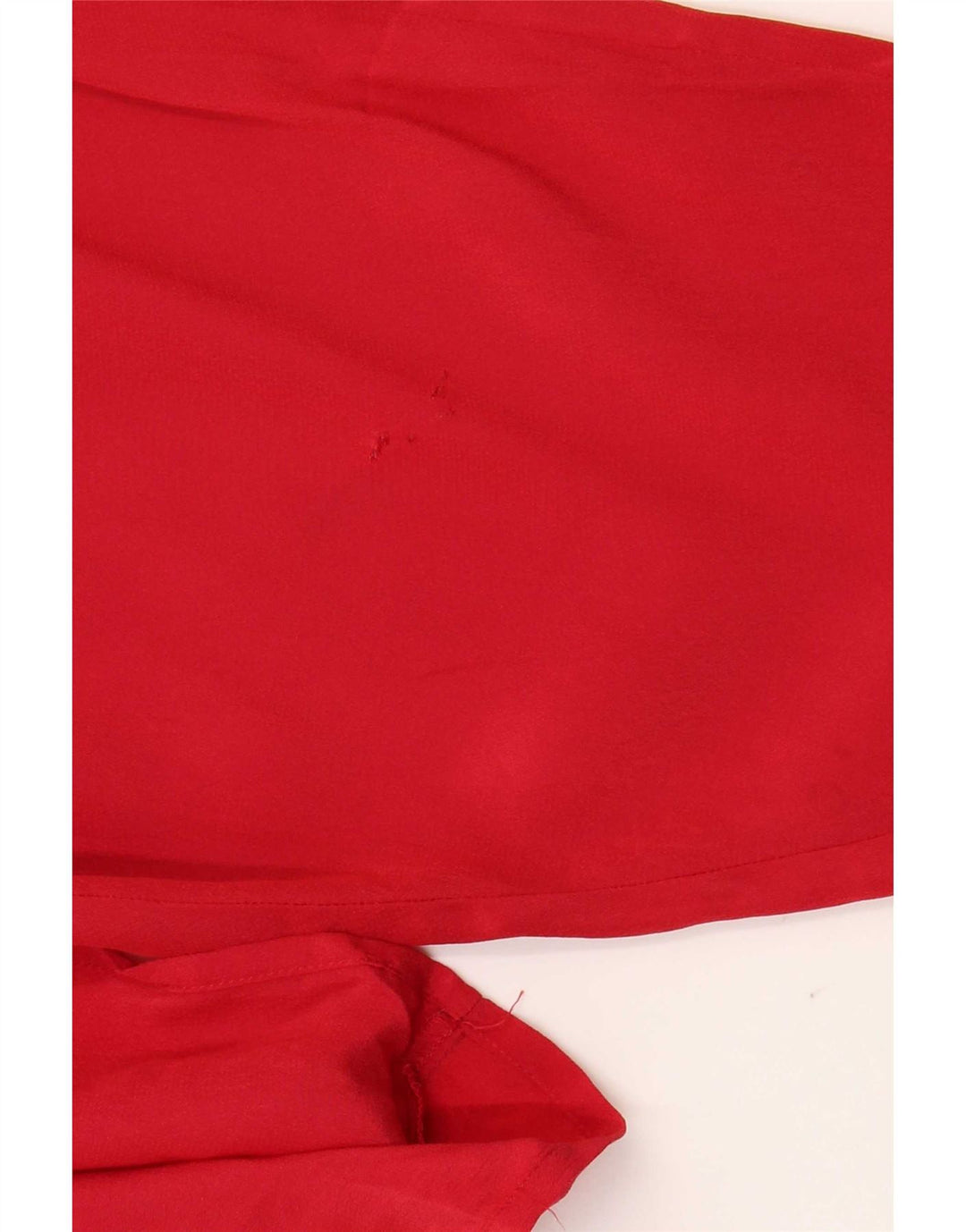 Vintage Γυναικεία Loose Fit Μπλούζα Top IT 42 Medium Red Acetate