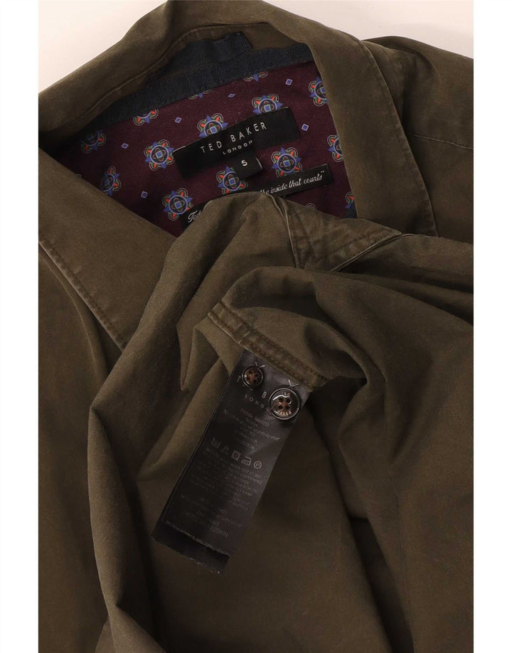 Ted Baker Ανδρικό Πουκάμισο 5 XL Χακί Βαμβακερό
