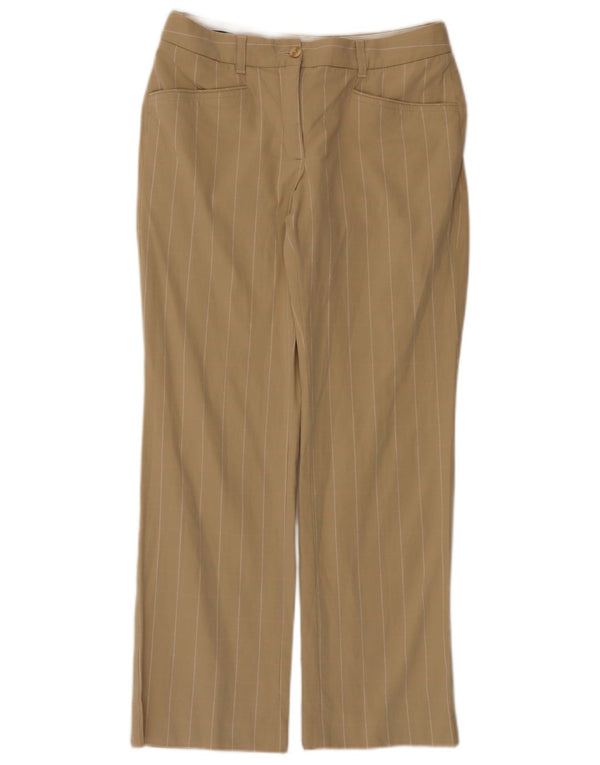 Tommy Hilfiger Γυναικείο Golf Casual Παντελόνι Μεσαίο W28 L28 Beige Pinstripe