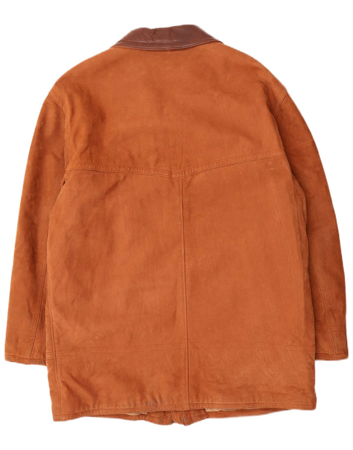 Pelle Moda Ανδρικό Δερμάτινο Μπουφάν IT 52 XL Καφέ