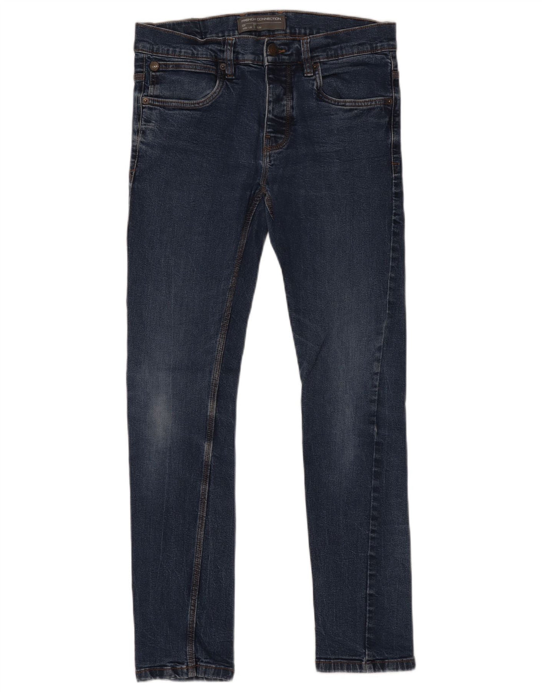 ΓΑΛΛΙΚΗ ΣΥΝΔΕΣΗ Γυναικείο Slim Jeans W32 L32 Μπλε Βαμβακερό