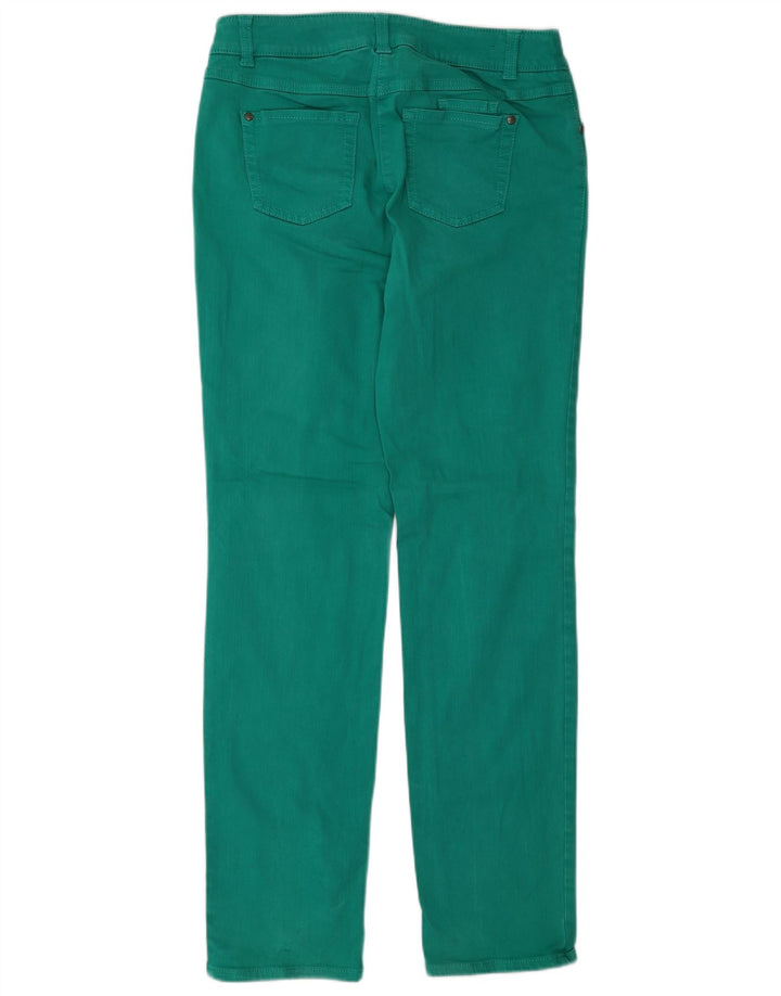 Roxy Womens Slim Jeans UK 14 Large W30 L30 Green Cotton