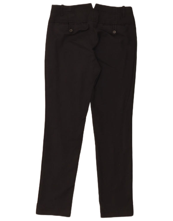 Zara Γυναικείο Slim Casual Παντελόνι EU 42 Large W32 L29 Μαύρο