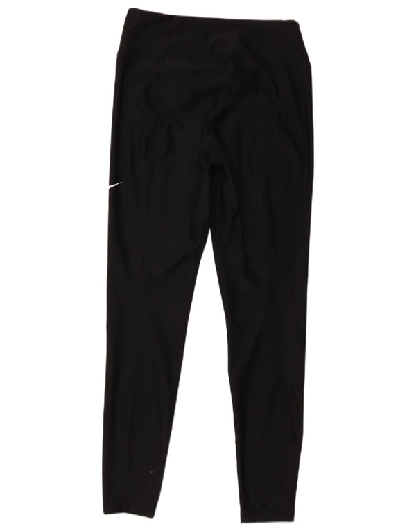 Γυναικείο κολάν Nike Dri Fit UK 14 Μεσαίο μαύρο πολυεστέρα