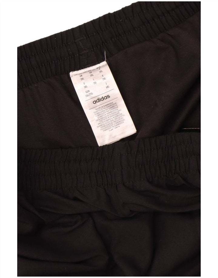 Ανδρική φόρμα Adidas Παντελόνι 2XL Μαύρο Colourblock Polyester