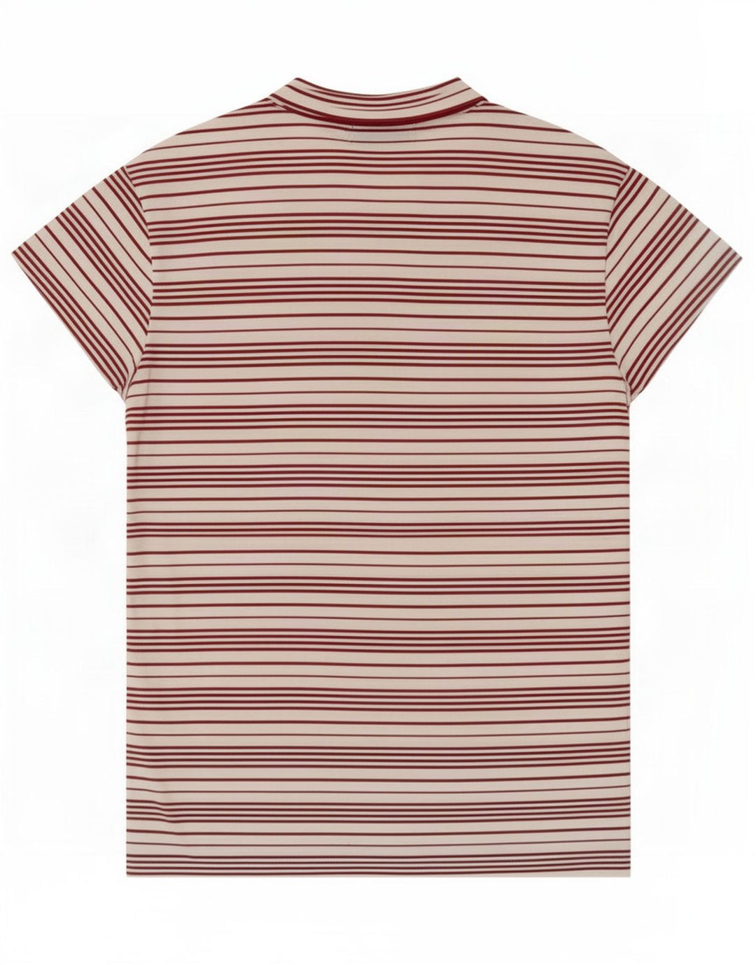 Sergio Tacchini Γυναικείο T-Shirt Top IT 44 Μεσαίο λευκό ριγέ πολυεστέρα