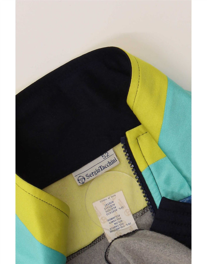 Ανδρική φόρμα Sergio Tacchini Top Jacket IT 52 Large Navy Blue Retro
