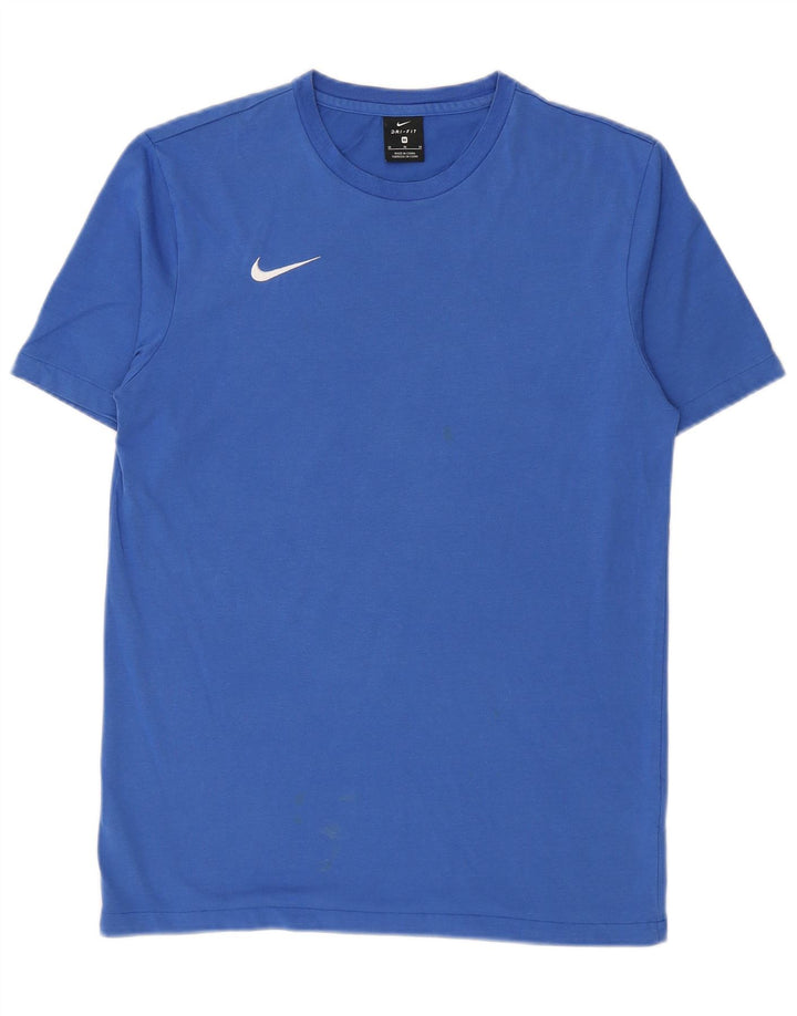 Ανδρικό μπλουζάκι Nike Dri Fit Μπλουζάκι από μεσαίο μπλε βαμβακερό