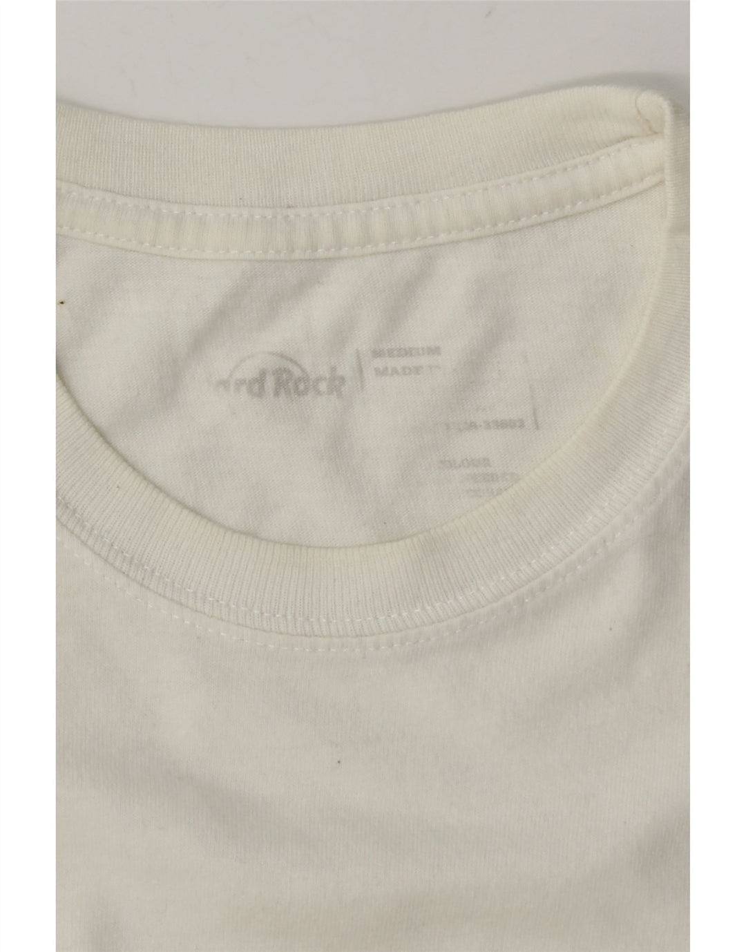 Hard Rock Cafe Ανδρικό γραφικό T-Shirt Lisboa Top Medium White