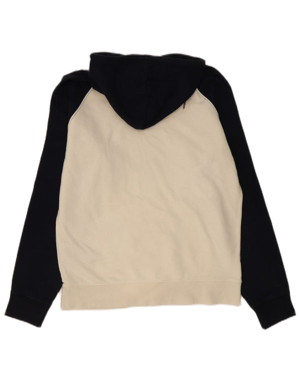 Champion Mens Hoodie Jumper Medium White Colourblock Βαμβακερό