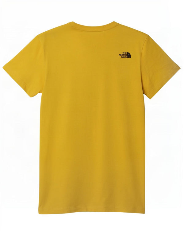 Γυναικείο γραφικό μπλουζάκι North Face Top UK 10 Small κίτρινο βαμβακερό