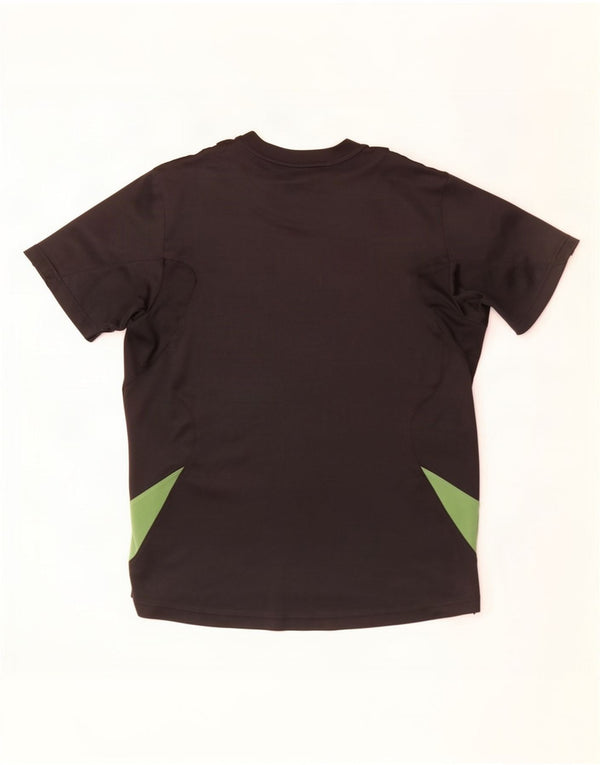Ανδρικό T-Shirt Adidas Top UK 42/44 Large Black Colourblock Πολυεστέρας