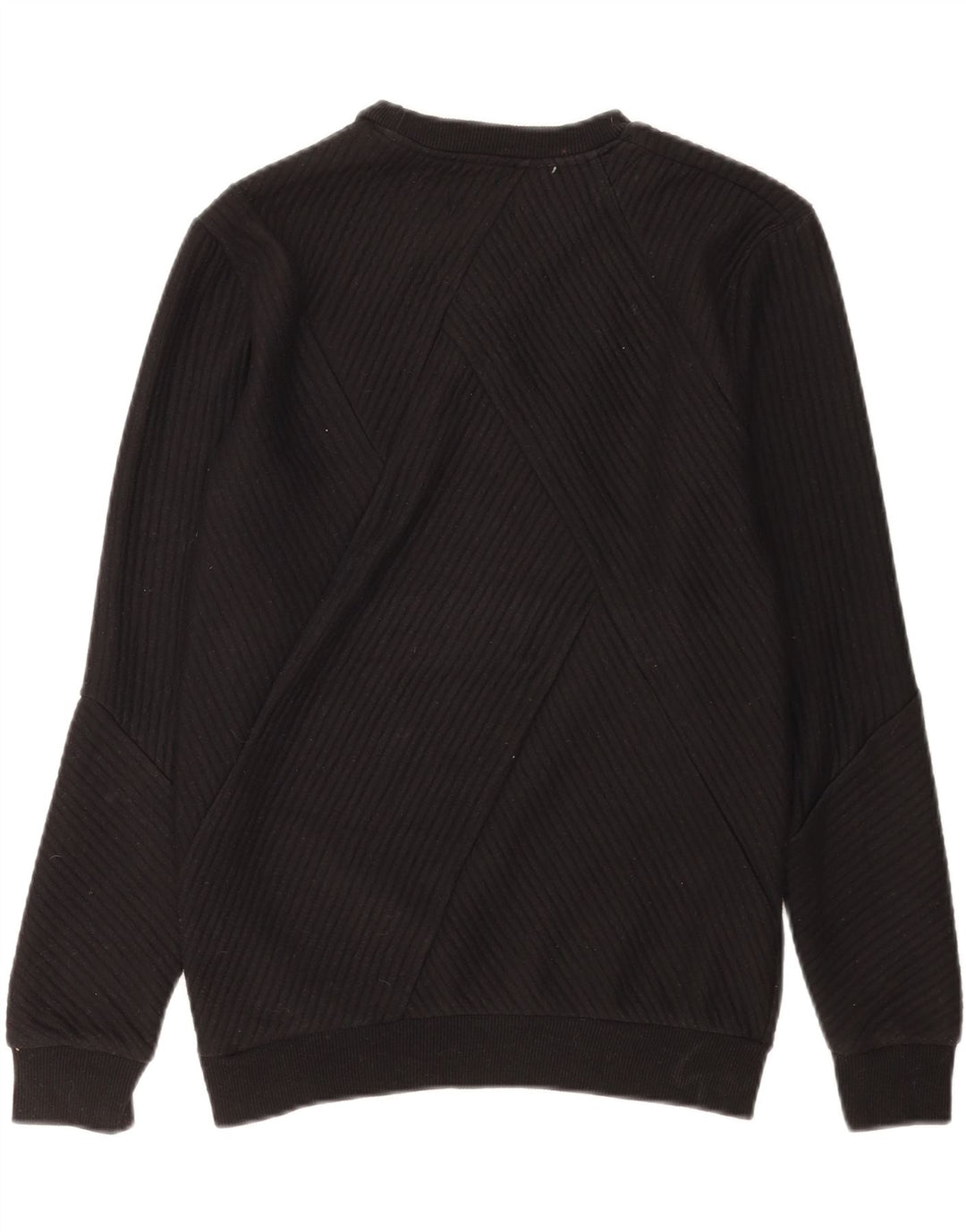 Ανδρικό φούτερ Zara Jumper Μεσαίο μαύρο βαμβακερό