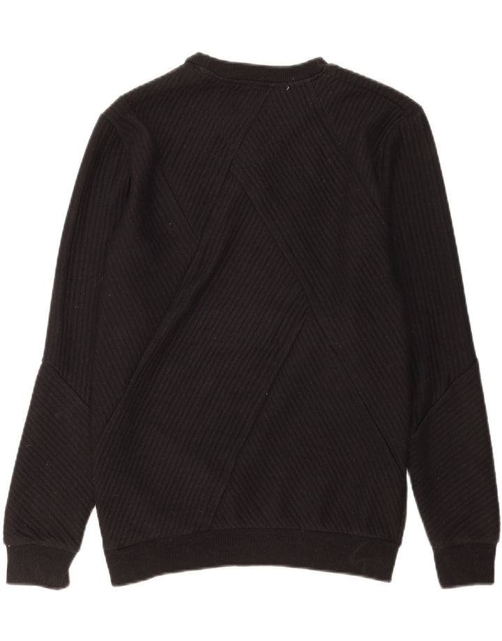Ανδρικό φούτερ Zara Jumper Μεσαίο μαύρο βαμβακερό
