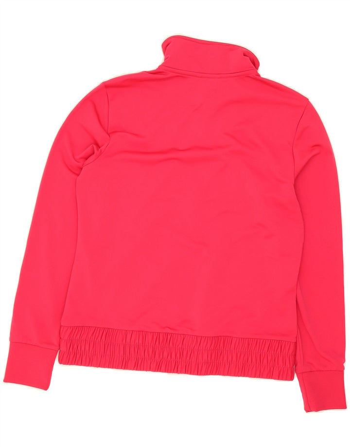 PUMA Womens Tracksuit Top Jacket UK 14 Medium  Pink Polyester Vintage Puma and Second-Hand Puma from Messina Hembry 