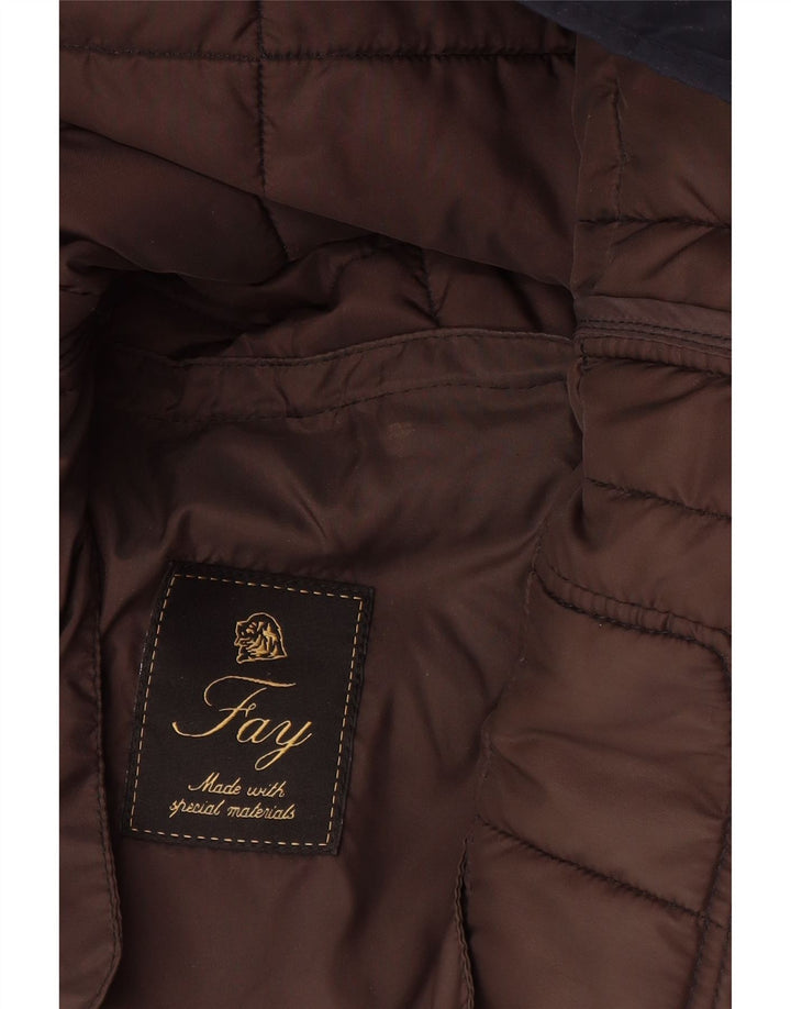 Ανδρικό μπουφάν Fay με επένδυση UK 36 Small Navy Blue