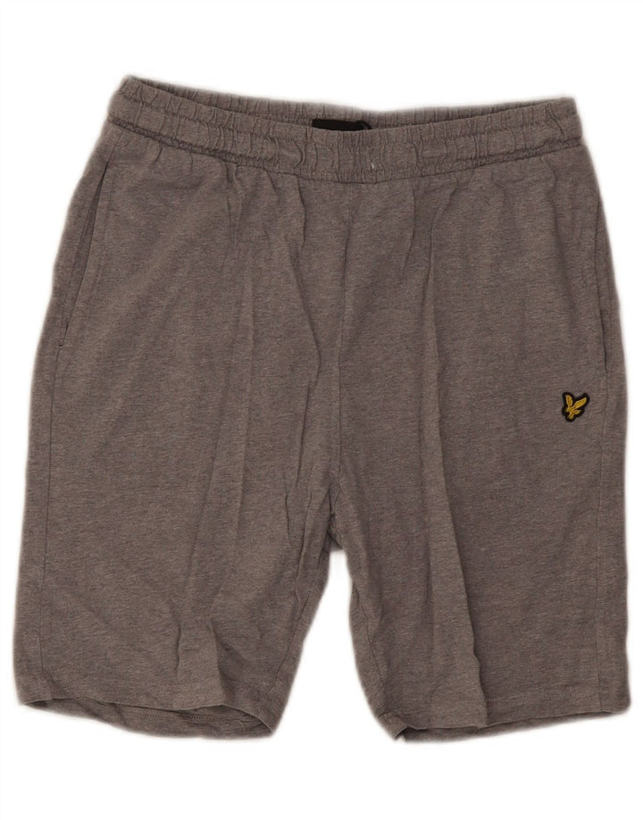 Lyle & Scott Boys αθλητικό σορτς 14-15 ετών Γκρι βαμβακερό