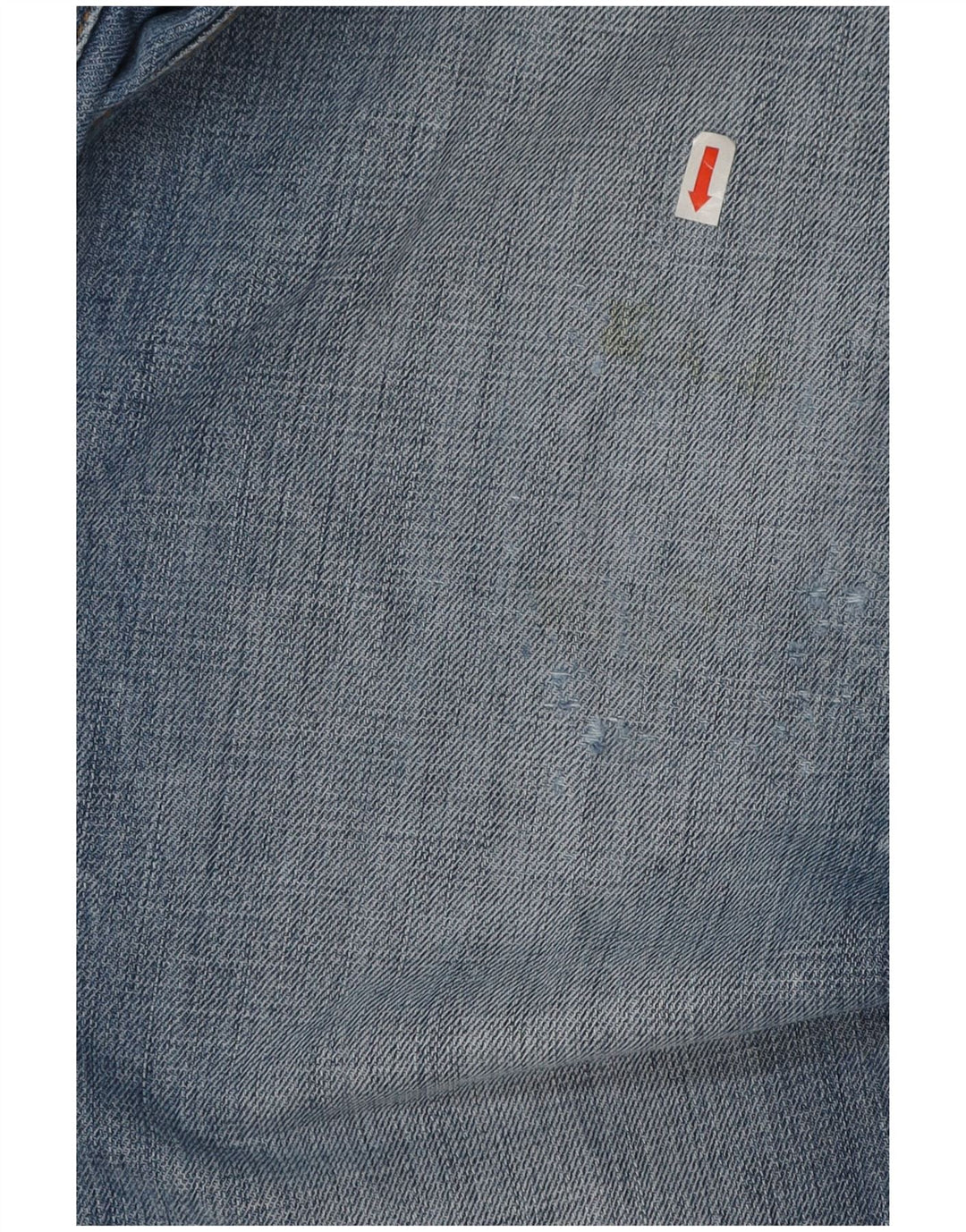 Ανδρικό τζιν Calvin Klein Distressed Straight W33 L27 Μπλε βαμβακερό