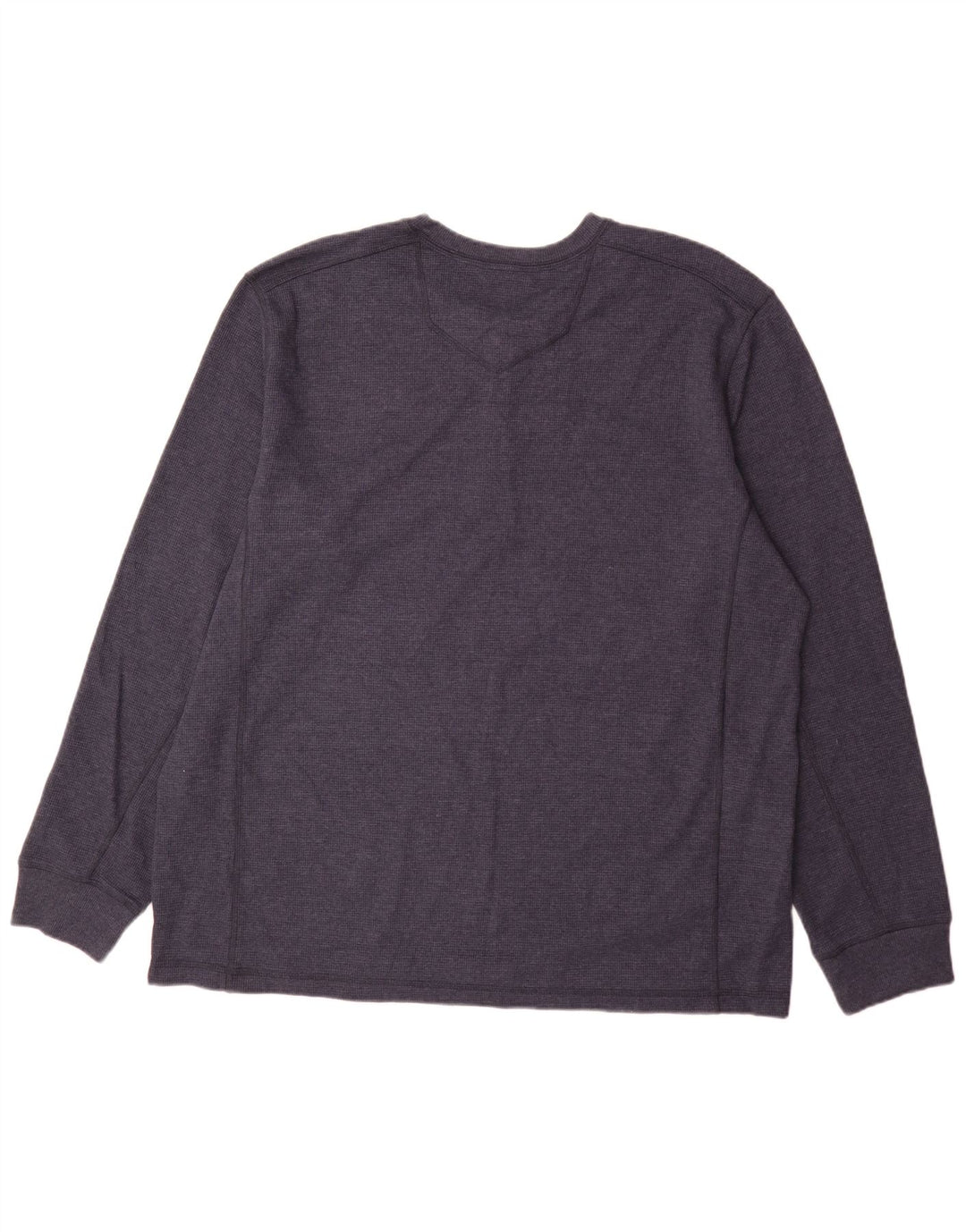 Eddie Bauer Ανδρικό τοπ μακρυμάνικο 2XL Navy Blue βαμβακερό