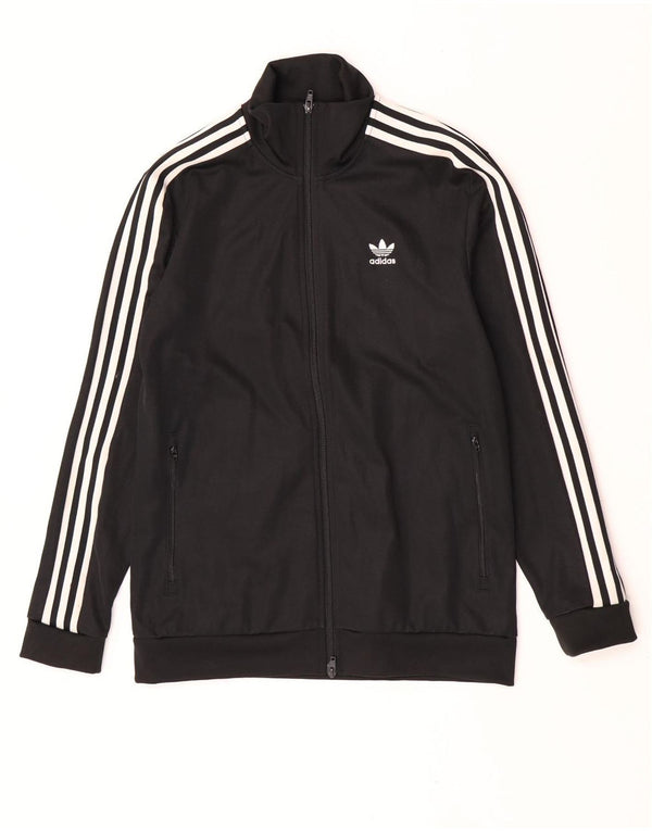 Ανδρική φόρμα Adidas Top Jacket μεσαίο μαύρο βαμβακερό