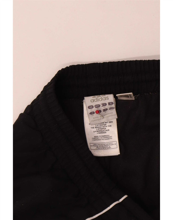 Γυναικεία αθλητική φόρμα Adidas Παντελόνι UK 10 Small Black Polyester