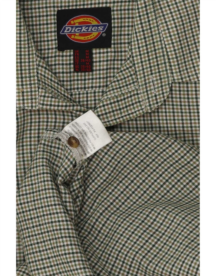 Ανδρικό πουκάμισο Dickies Μεσαίο πράσινο Houndstooth Πολυεστέρας
